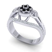 Statement Floral Pave Sata Ring