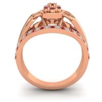 Statement Floral Pave Sata Ring