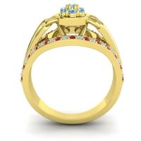 Statement Floral Pave Sata Ring