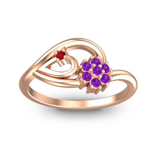 Petite Floral Kaccha Ring