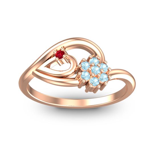 Petite Floral Kaccha Ring