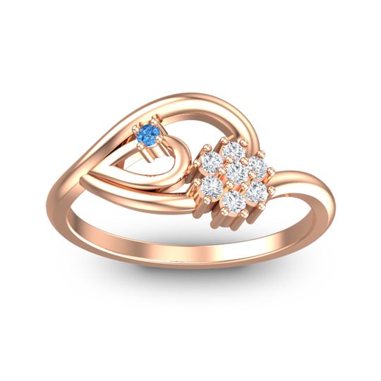 Petite Floral Kaccha Ring