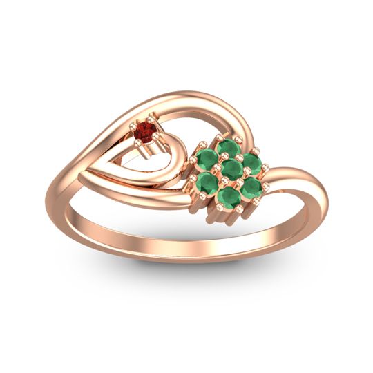 Petite Floral Kaccha Ring