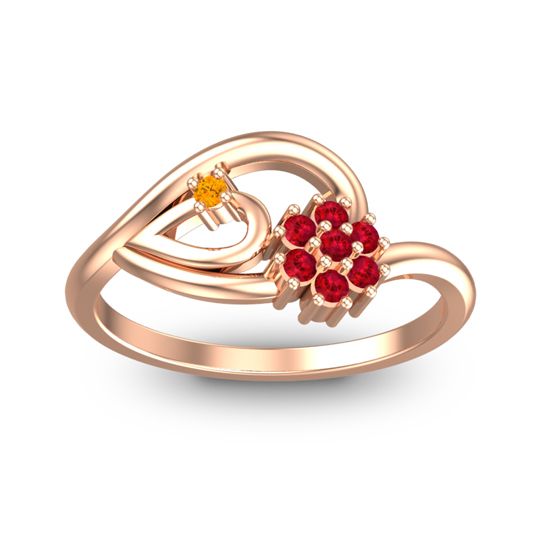 Petite Floral Kaccha Ring