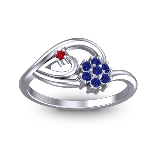 Petite Floral Kaccha Ring