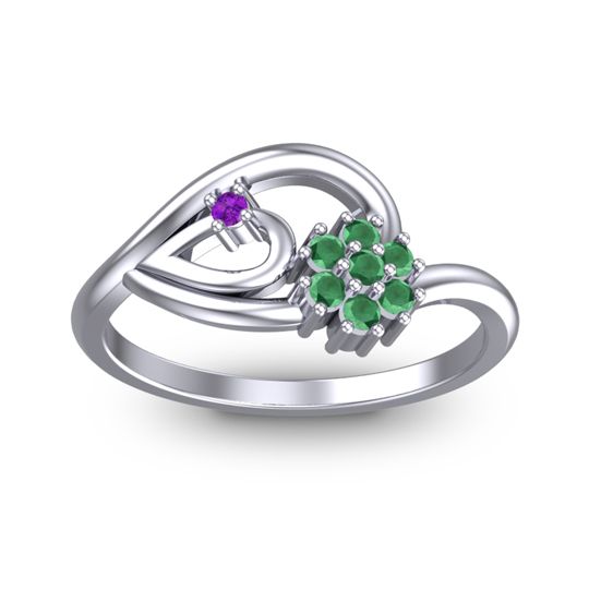 Petite Floral Kaccha Ring