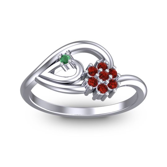 Petite Floral Kaccha Ring