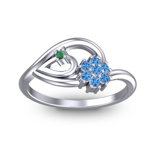 Petite Floral Kaccha Ring