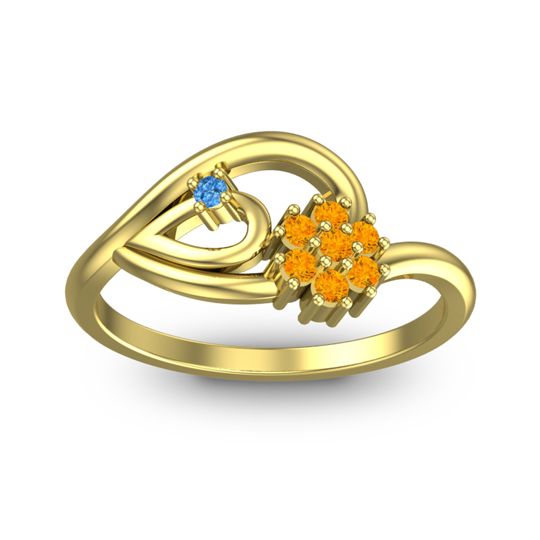 Petite Floral Kaccha Ring
