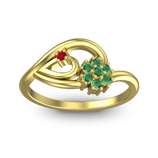 Petite Floral Kaccha Ring