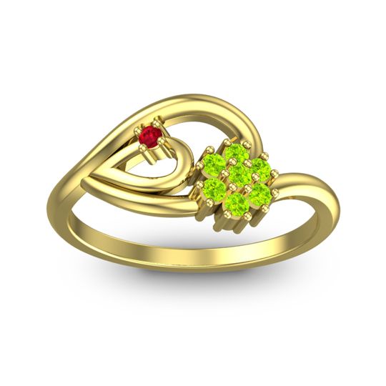 Petite Floral Kaccha Ring