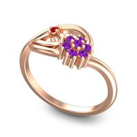 Petite Floral Kaccha Ring