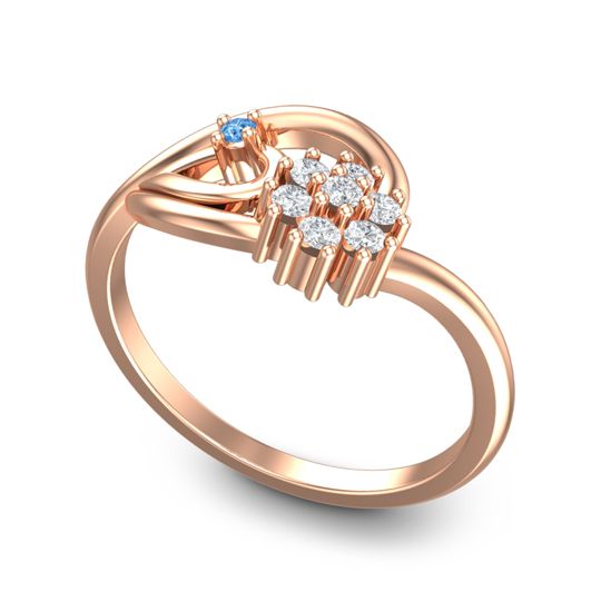Petite Floral Kaccha Ring