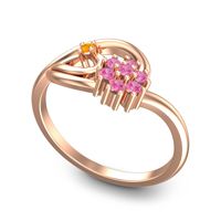 Petite Floral Kaccha Ring