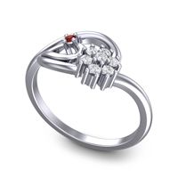 Petite Floral Kaccha Ring