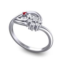 Petite Floral Kaccha Ring