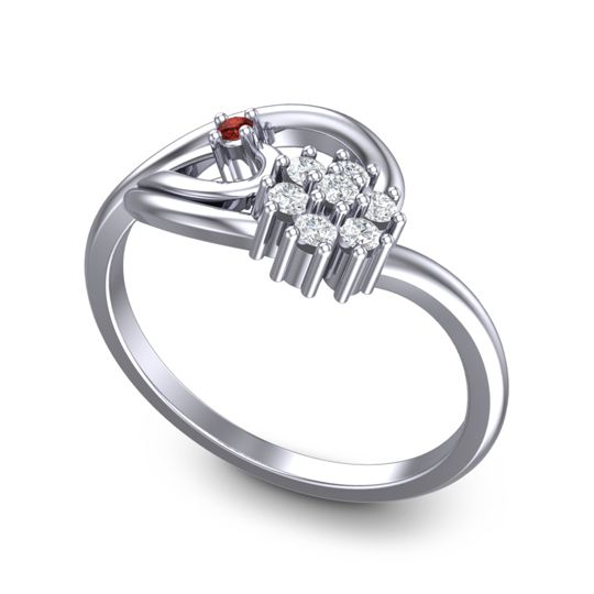Petite Floral Kaccha Ring