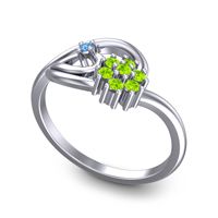 Petite Floral Kaccha Ring