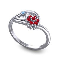 Petite Floral Kaccha Ring