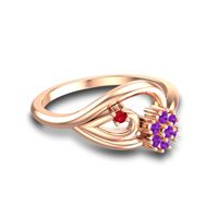 Petite Floral Kaccha Ring