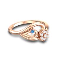 Petite Floral Kaccha Ring