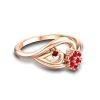 Petite Floral Kaccha Ring