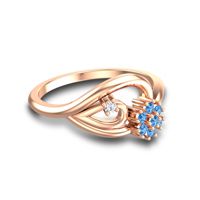 Petite Floral Kaccha Ring