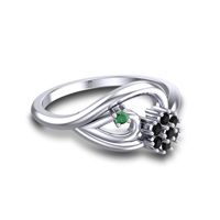 Petite Floral Kaccha Ring