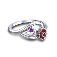 Petite Floral Kaccha Ring