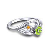 Petite Floral Kaccha Ring