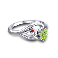 Petite Floral Kaccha Ring