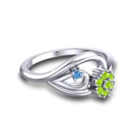Petite Floral Kaccha Ring