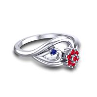 Petite Floral Kaccha Ring