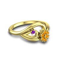 Petite Floral Kaccha Ring