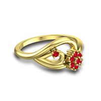 Petite Floral Kaccha Ring