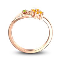 Petite Floral Kaccha Ring