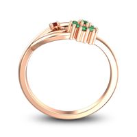 Petite Floral Kaccha Ring