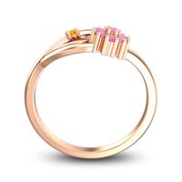 Petite Floral Kaccha Ring