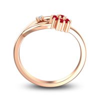 Petite Floral Kaccha Ring