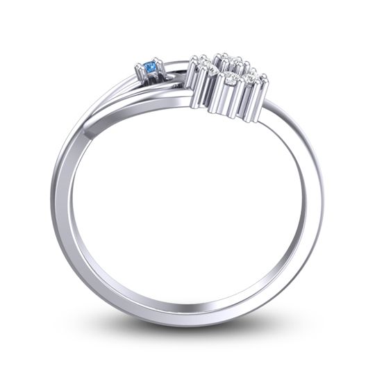 Petite Floral Kaccha Ring