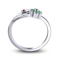 Petite Floral Kaccha Ring