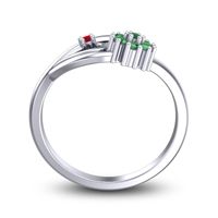 Petite Floral Kaccha Ring