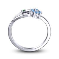 Petite Floral Kaccha Ring