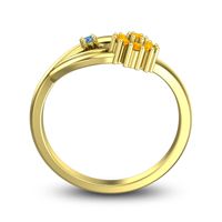 Petite Floral Kaccha Ring