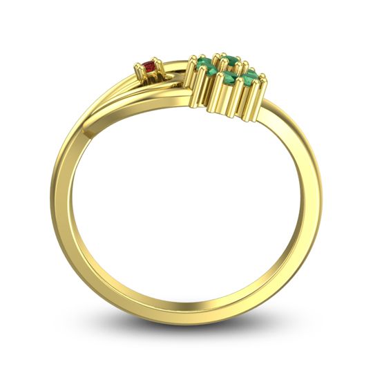 Petite Floral Kaccha Ring