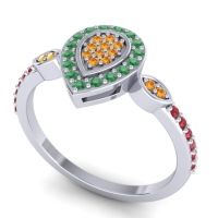 Statement Pave Tambula Ring