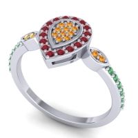 Statement Pave Tambula Ring