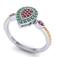 Statement Pave Tambula Ring