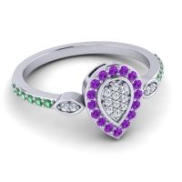 Statement Pave Tambula Ring