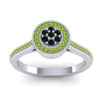 Statement Floral Pave Unmada Ring